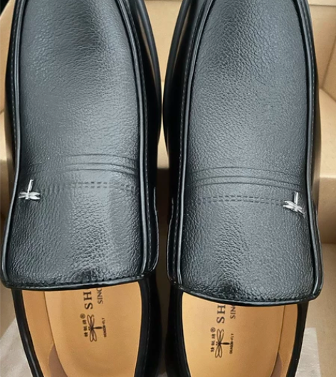 男士皮鞋头层牛皮爸爸鞋 老人鞋全新 厂家清...