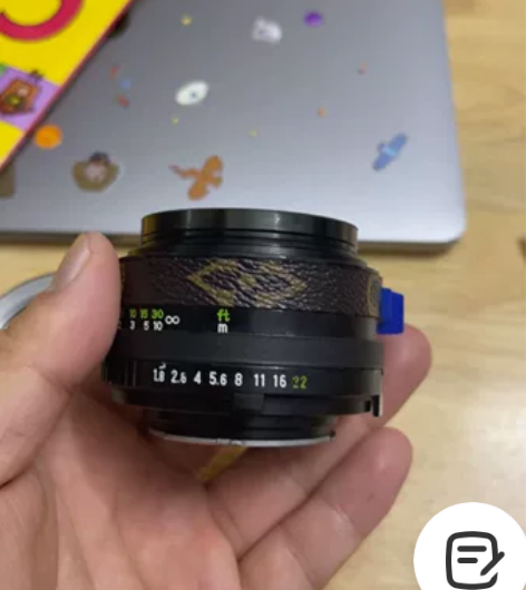 海鸥50 1.8，md卡口，光圈改了五角星...