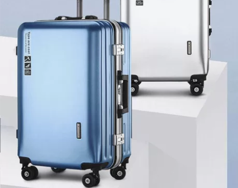 【工厂直销】袋鼠拉杆箱万向轮铝框箱行李箱男...