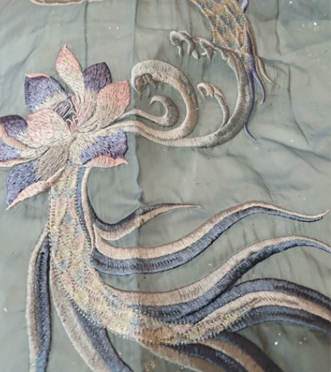 汉服,齐胸汉服,六米摆,九成新,细节做工都...