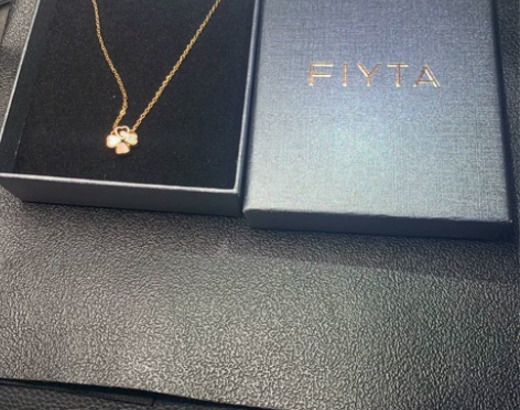 飞亚达项链全新四叶草项链锁骨链 飞亚达项链...