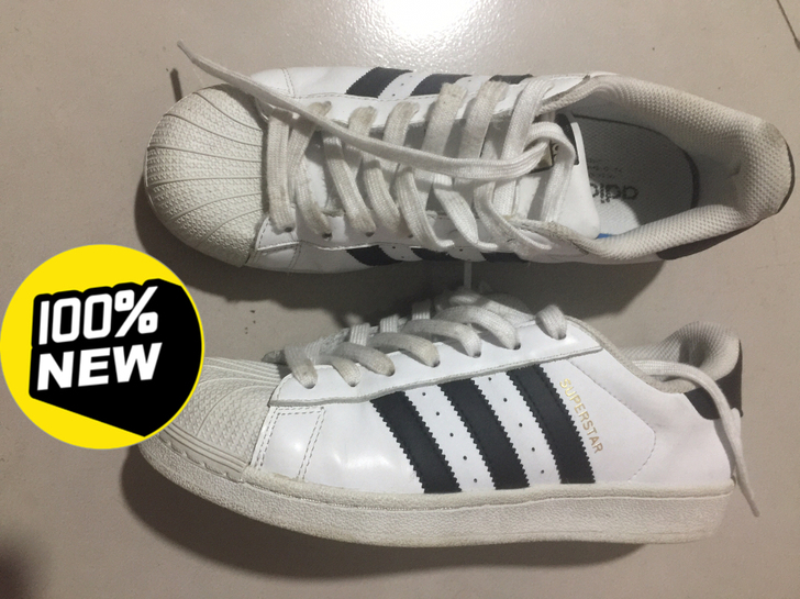 阿迪达斯三叶草贝壳系列，正品41码试图，没...