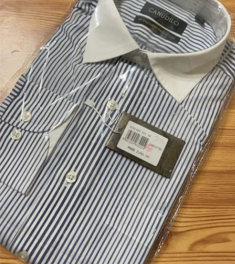 39码男春秋纯棉长袖衬衫清仓专柜全新春夏秋...