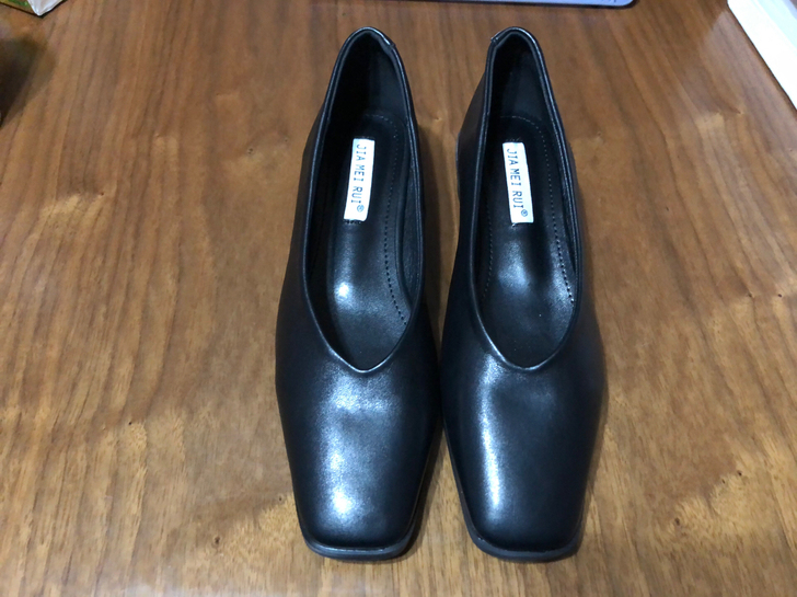 全新皮鞋奶奶鞋软底 低跟 气质单鞋