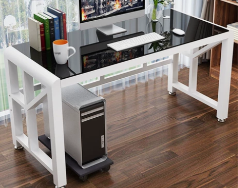 电脑台式桌简易电竞桌家用笔记本办公桌学生游...