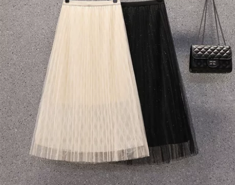 s垂感百褶裙胖mm2022秋季新款大码百搭...