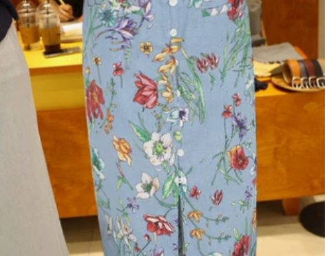 没有抵抗力的花花裙 碎花修身包臀半身裙夏 ...