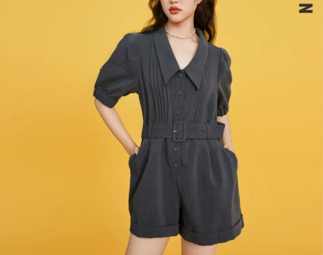 【狂欢价】乐町气质复古法式连衣裙春装202...