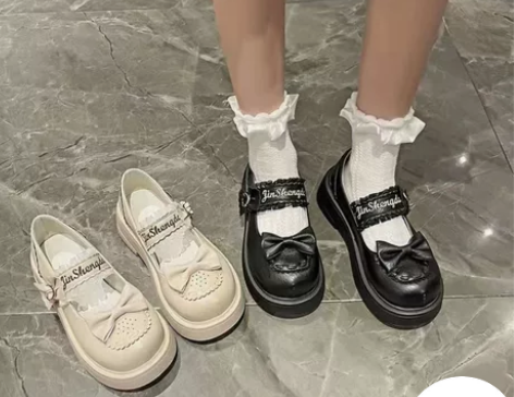 【实体店清仓】lo鞋，玛丽珍鞋，可爱风学院...