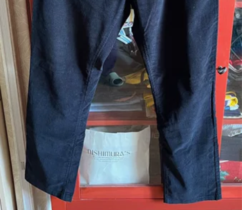 ZARA男士休闲裤，条绒烫绒长裤，穿着次数...