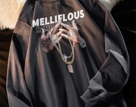 欧美高街美式男女情侣装潮牌潮流ins宽松嘻...