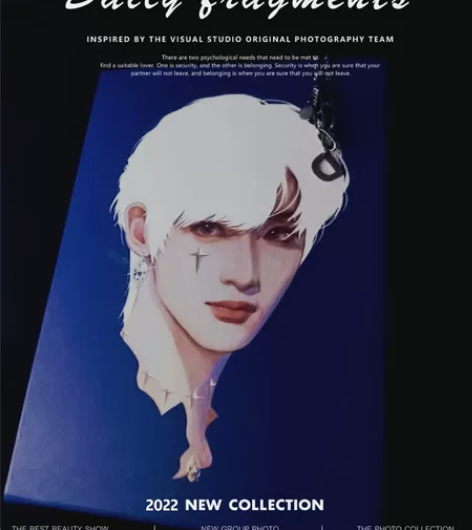 丁程鑫克莱因蓝无框画！ 想要的就点我想要然...