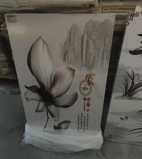 【工厂处理】碳纤维无框画 墙暖画 碳晶板 ...