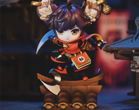 王者荣耀官方正版 王都密探李元芳Q版手办 ...