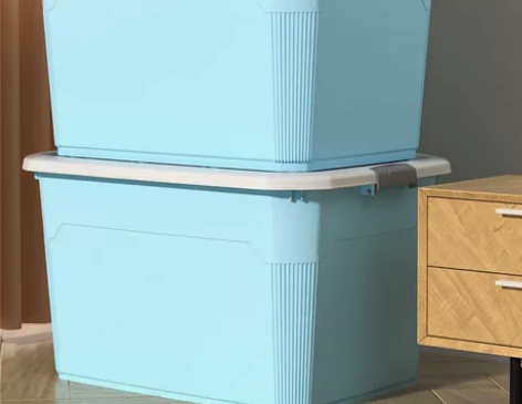 出三个储物箱 全新    买来搬了一次家 ...