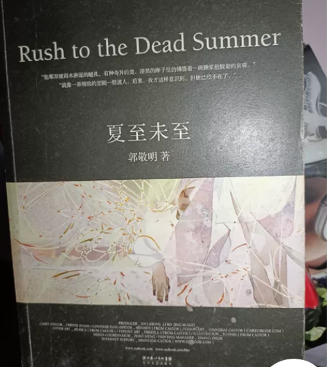 【旧书】郭敬明小说夏至未至2010年修订版...