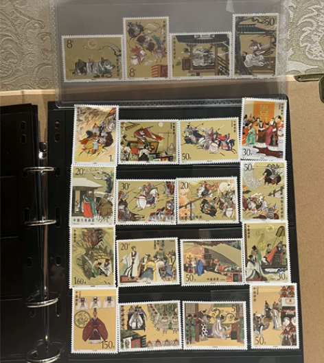 1988年三国演义大全套影印版珍邮：共5组...