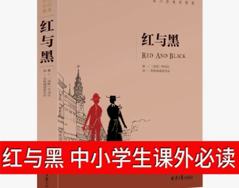 4本24元红与黑 世界经典文学名著中