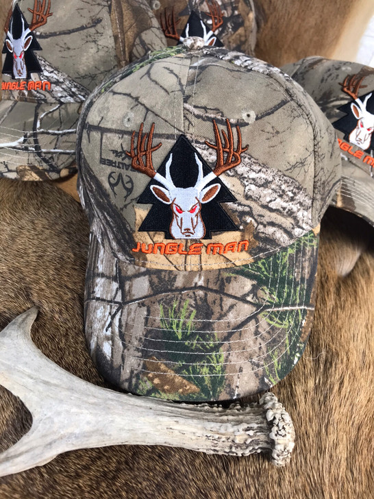 仿生迷彩狩猎钓鱼户外棒球帽愤怒的鹿