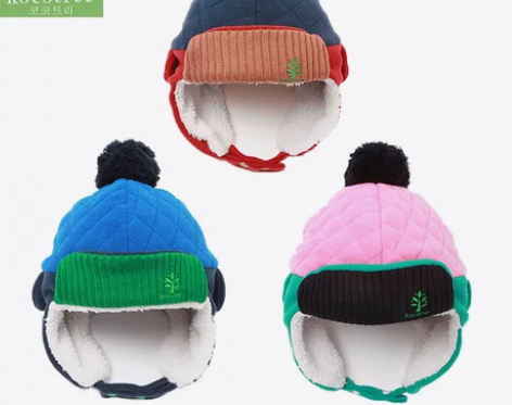 KK树儿童帽子冬宝宝秋冬季男童女童小孩韩版...