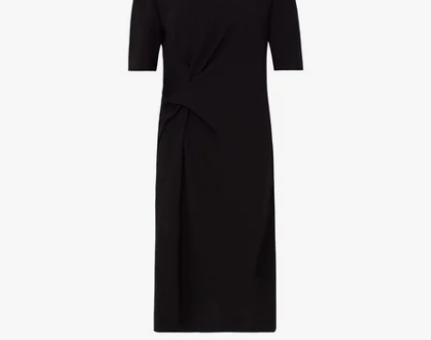 naivee纳薇夏季简约心机扭结收腰短袖小...