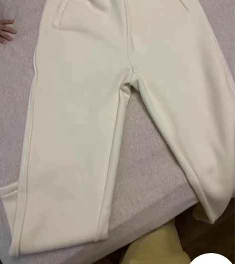 加绒加厚裤子女秋冬哈伦裤保暖显瘦萝卜裤洋气...