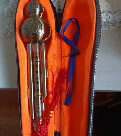 葫芦丝，镀铜c调几乎全新的，不会玩，闲置出...