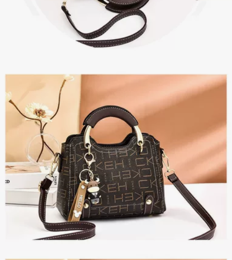 正品包包女2022新款韩版轻奢单肩斜挎包印...