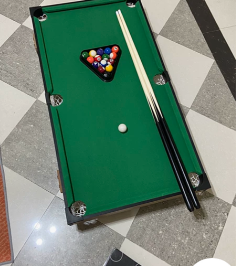 儿童台球孩子6男孩台球桌家用迷你桌球台玩具...