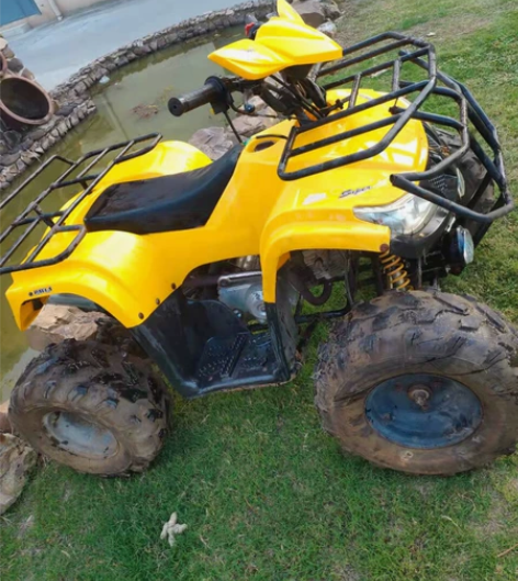 125四轮越野摩托车 冷热一枪着， 感兴趣...