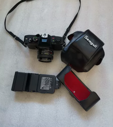 Seagull照相机 海鸥单反相机 成色不...