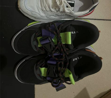 鞋子鞋子,两双150,#XTEP/特步 #...