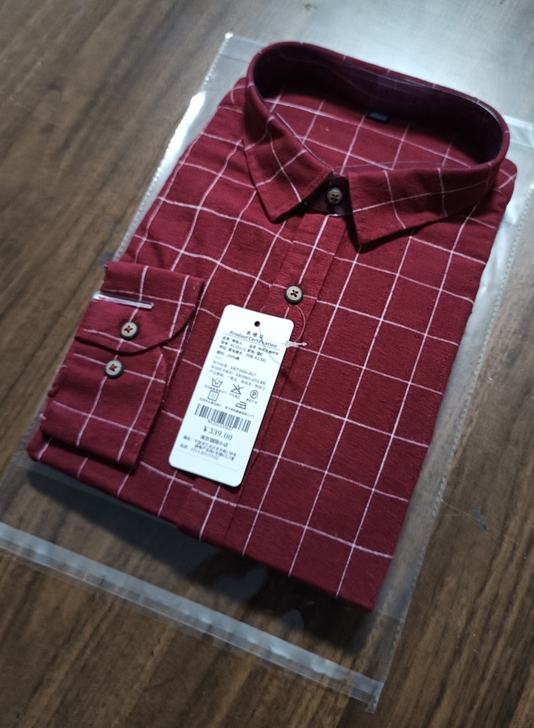 南极人纯棉磨毛长袖衬衫，品质很好，今年新品...