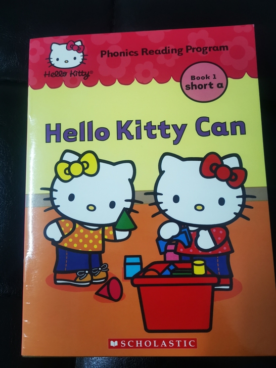 Hello kitty自然拼读英语绘本，适...