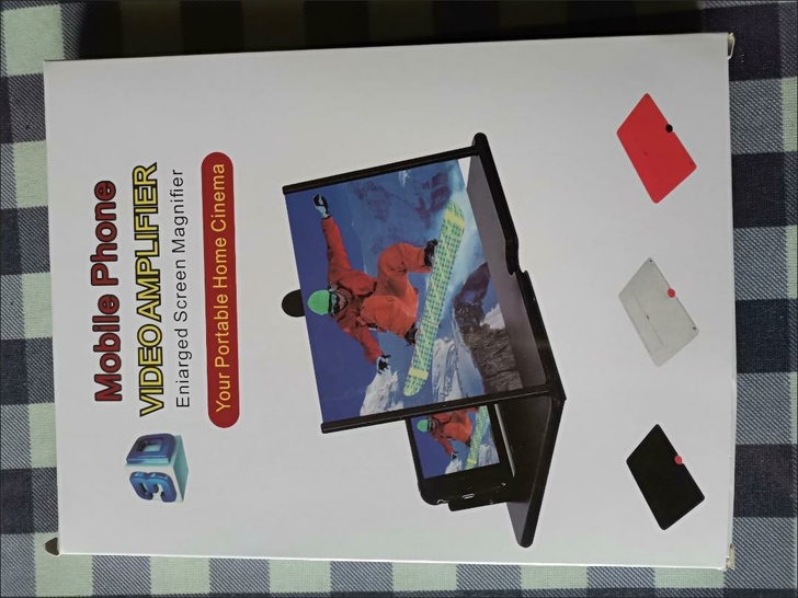 手机屏幕放大器学生儿童看学习视频护眼神器手...