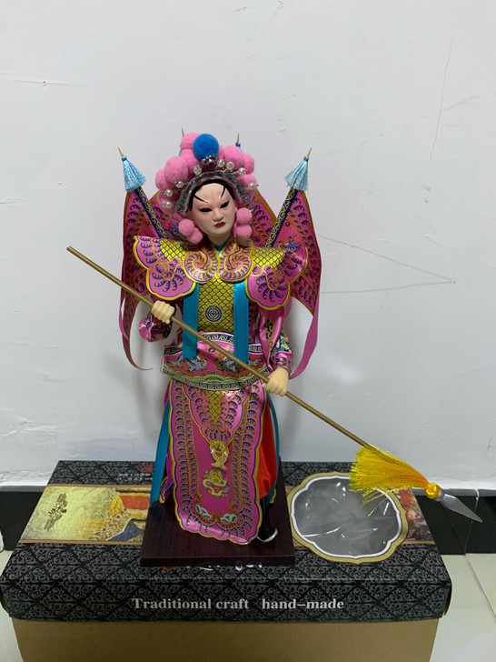 唐人坊绢人北京绢人戏曲人物摆件京剧人偶