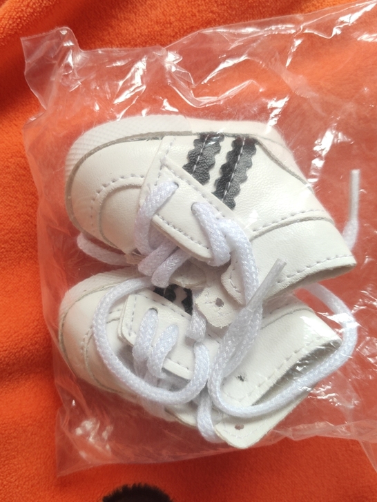 出20cm棉花娃娃娃鞋