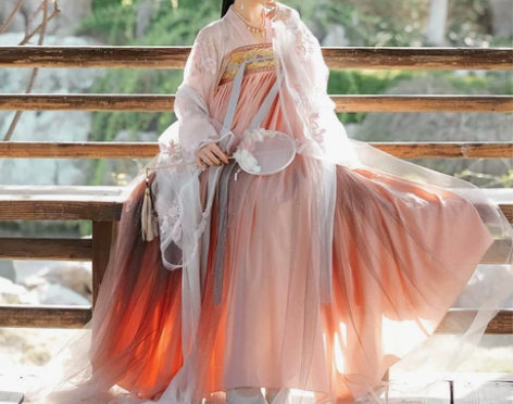 正品初瑶汉服女广袖齐胸襦裙中国风学生仙气飘...