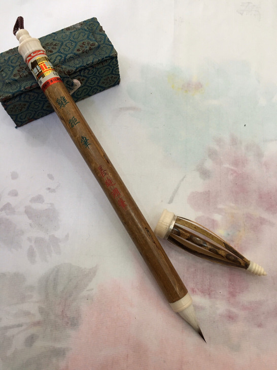 湖笔三厂库存笔(鸡距笔)无尼龙添加