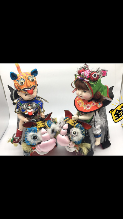 手工人偶制作欣赏