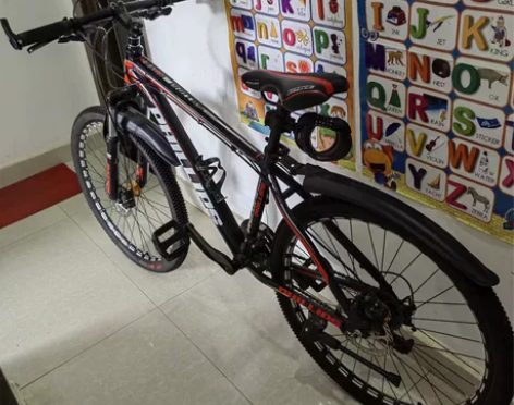 菲利浦26寸男款变速自行车，九成新。 感兴...