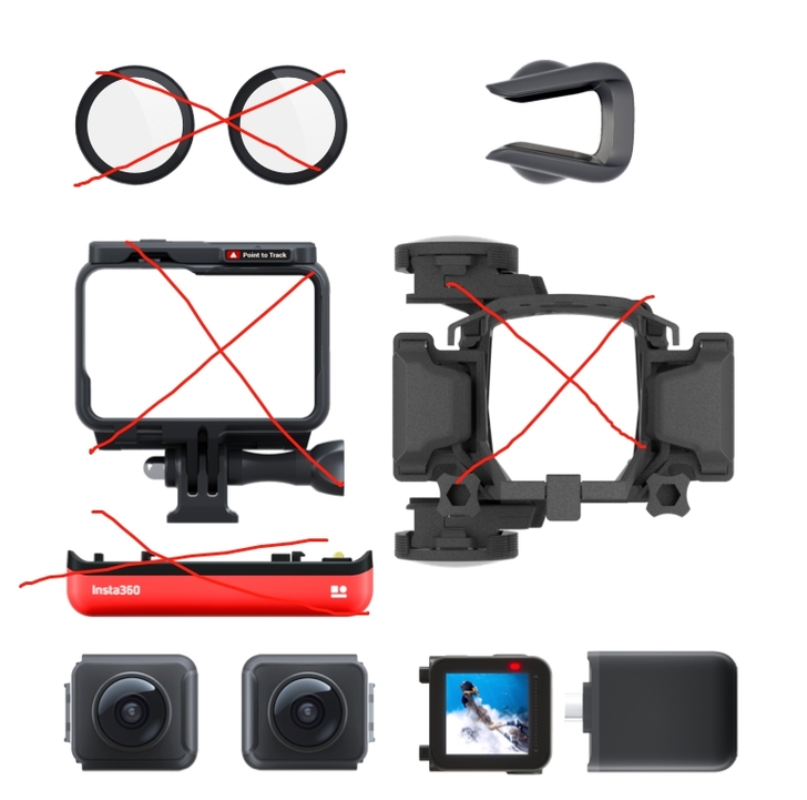 Insta360 Oner 无人机全景专用...