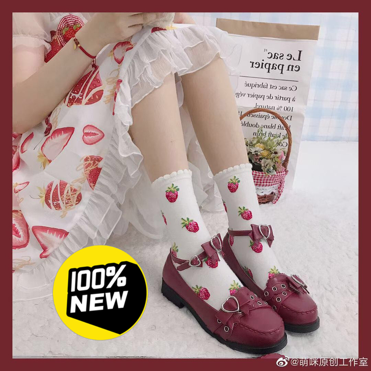 全新全新全新软妹鞋可爱日系娃娃鞋萌咪家原创
