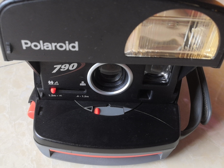 Polaroid 790 古董宝丽来。拍立...