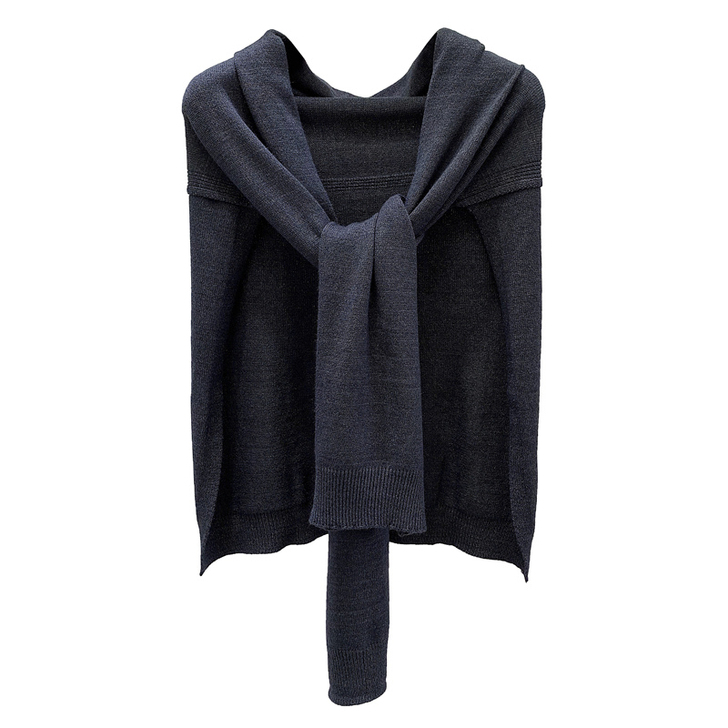 【风尚价】韩国针织小披肩女外搭春秋冬季坎肩装饰假##amp；hellip；