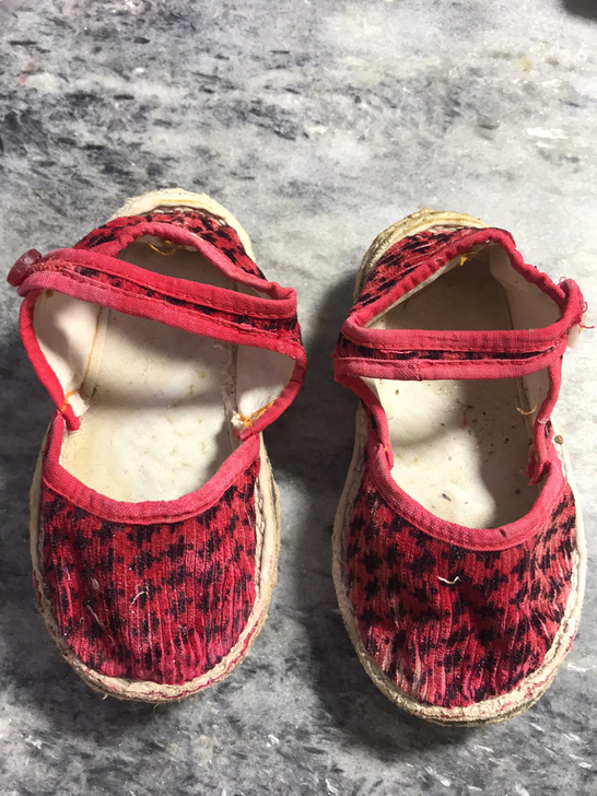 如图老物件娃娃鞋手工制作12包邮