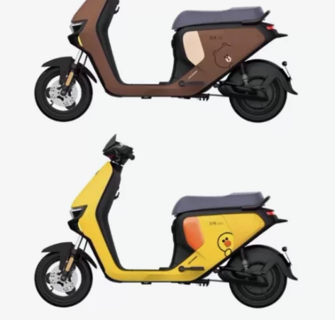 九号电动F系列拓展座椅莎莉鸡+布朗熊 (厂...