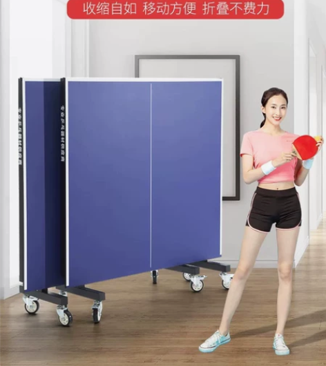 门店倒闭处理高档乒乓球桌室内可折叠家用乒乓...