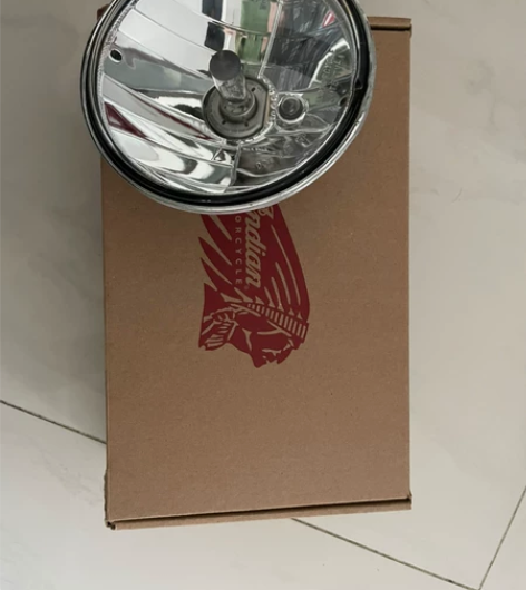 印第安原厂大灯 侦察兵大灯 卤素灯 裸灯一...