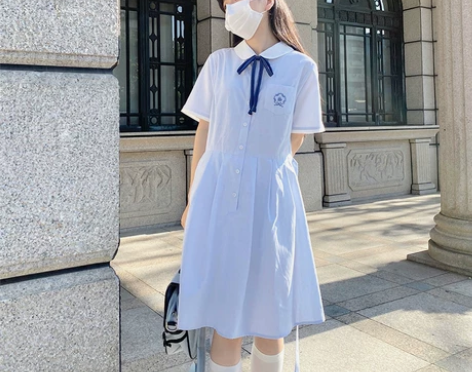 ?原创jk制服盛夏服:川泽女子 温柔日系学...